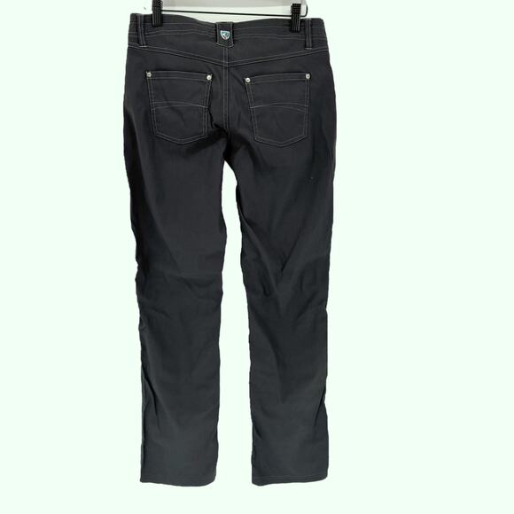 Kuhl Womens Pants 4 Kliffside Hiking Straight Leg Low Rise Stretch Gray Gorpcore - Picture 5 of 8